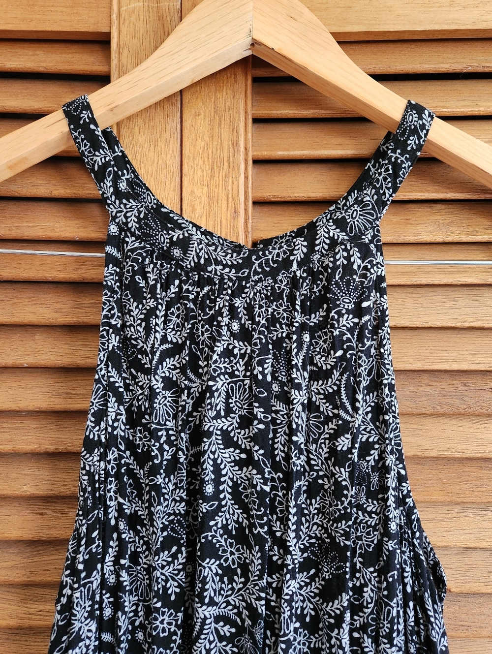 Old Navy Maxi Dress Navy & White